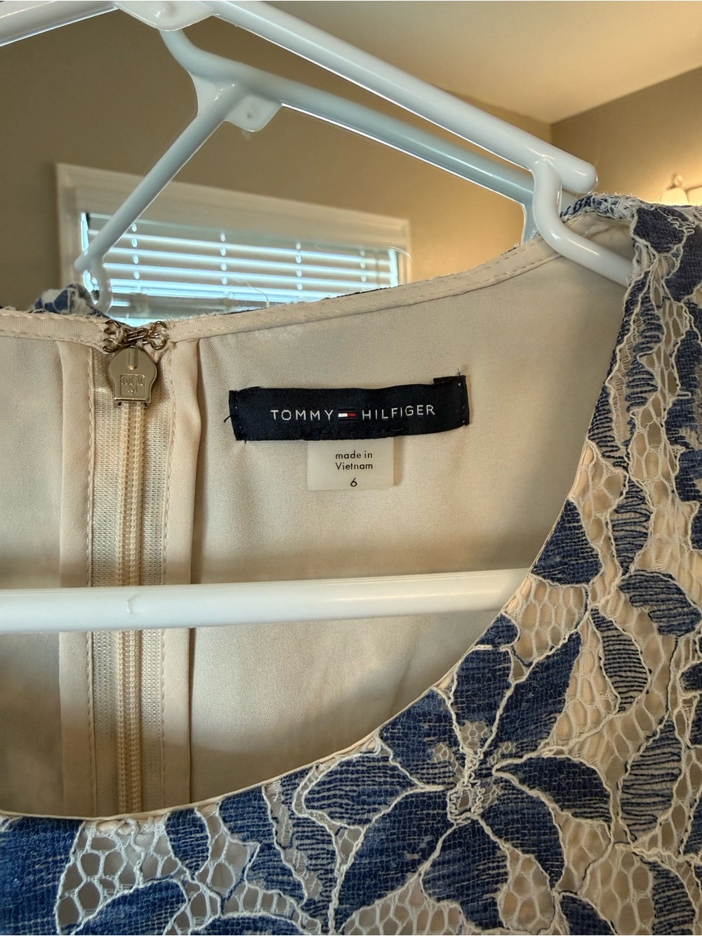 Tommy Hilfiger - Floral Blue Dress - Picture 2 of 4